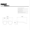 New Women's Triangle Glasses Frame Fashionable Personality Retro Classic Diamond-Embedded Semi-Frame Plain Glasses