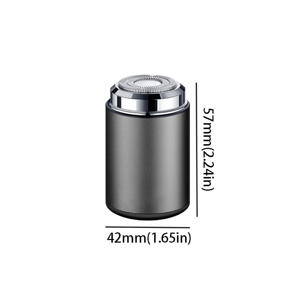 Powerful Motor Electric Razor IPX6 Waterproof Mini Shaver USB Rechargeable Razor  Pocket Size