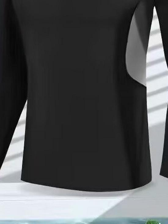 Men's Outdoor Quick-Dry Base Layer Long Sleeve for Running, Cycling, and Sports