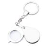 Sank High-Quality 30X Foldable Metal Keychain Magnifier for Reading Small Print