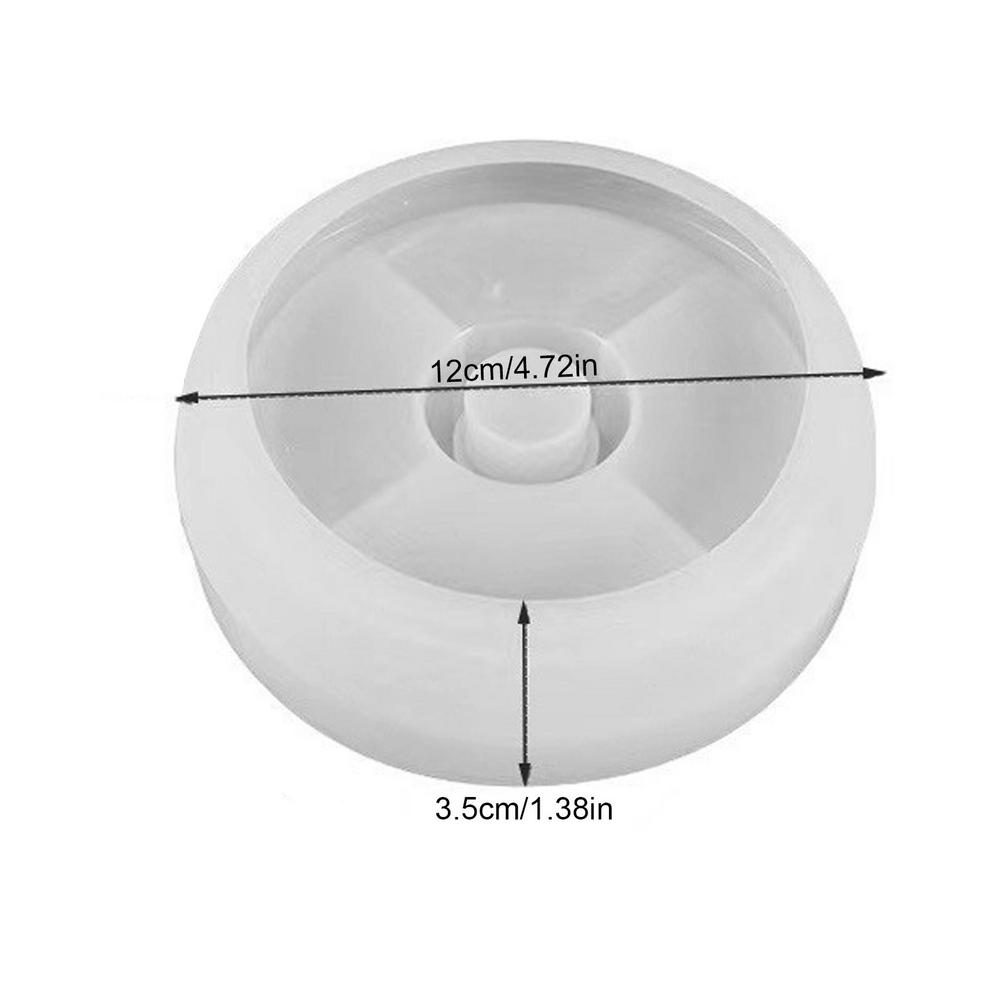 Resin Silicone Molds Candlestick Making Mold Easy Release Plaster Ornament Mold Handicraft Aromatherapy Decoration Crafting