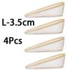 Silicone Height Increasing Insoles Invisible Heel Pads Shock Absorbing Insoles for Men and Women Foot Care Pads