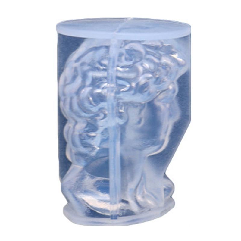 

652F Craft Mold DIY Clay Mold Resin Casting Silicone Mold Easy to De-mold for Candle Plaster Craft Ornaments Resin Casting