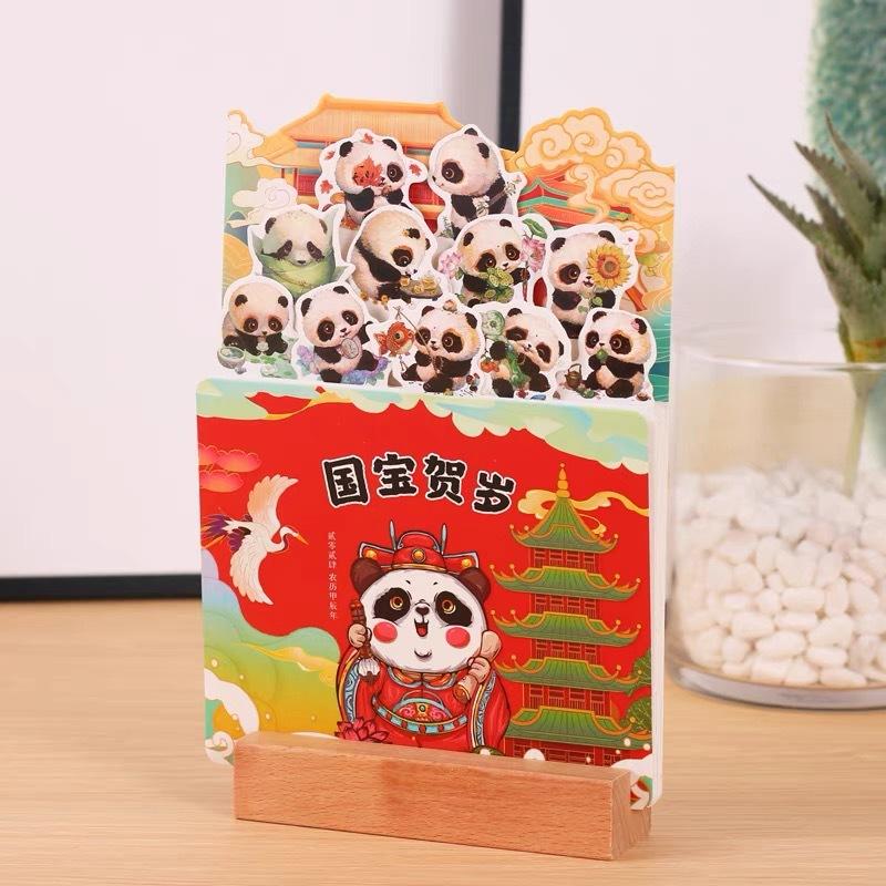 2024 wooden frame desk calendar cute creative ins mini desk calendar making decorative ornaments notepad calendar desk calendar 2024 floral arrangeme