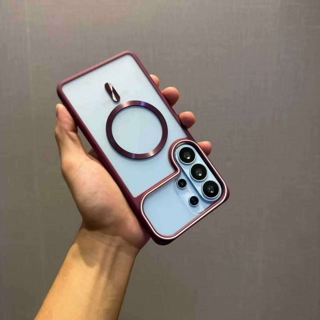 For Magsafe Magnetic Phone Case for Xiaomi Redmi A7 Pro A5 A3 A3X 15 15C 14C 12 4G 5G Bumper Shockproof Back Clear Cover