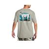 Nike ACG men's gray quick-dry loose-fit short-sleeve T-shirt with letter print FV3493-053