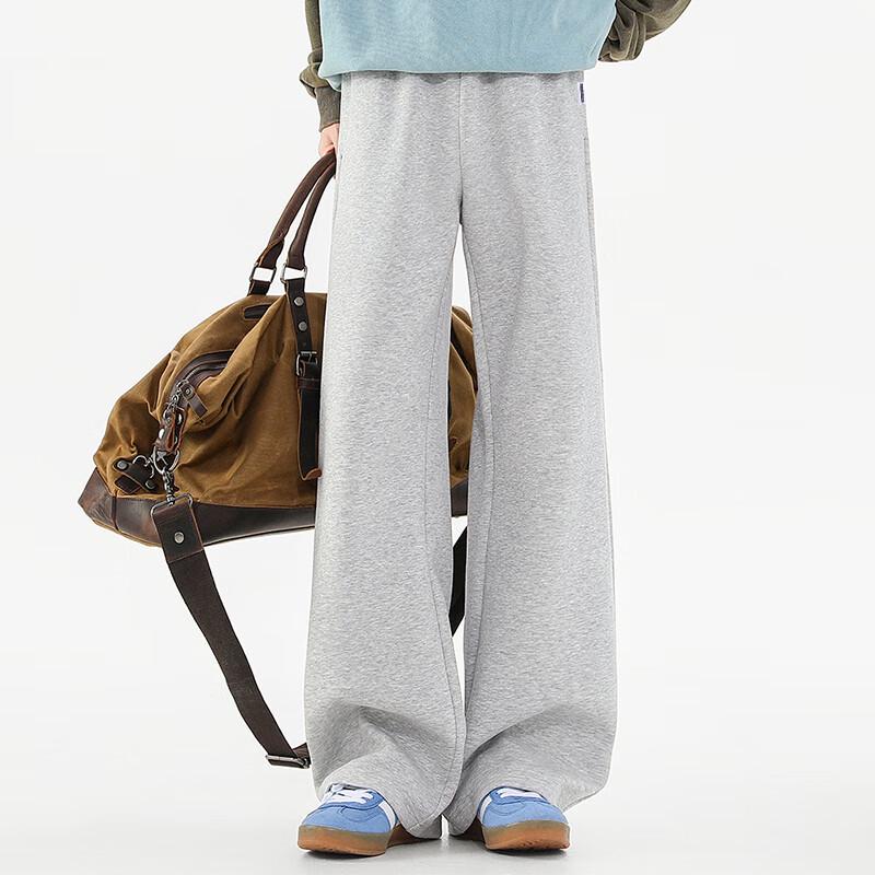 Fingercroxxit Men's Loose Fit Flared Casual Pants