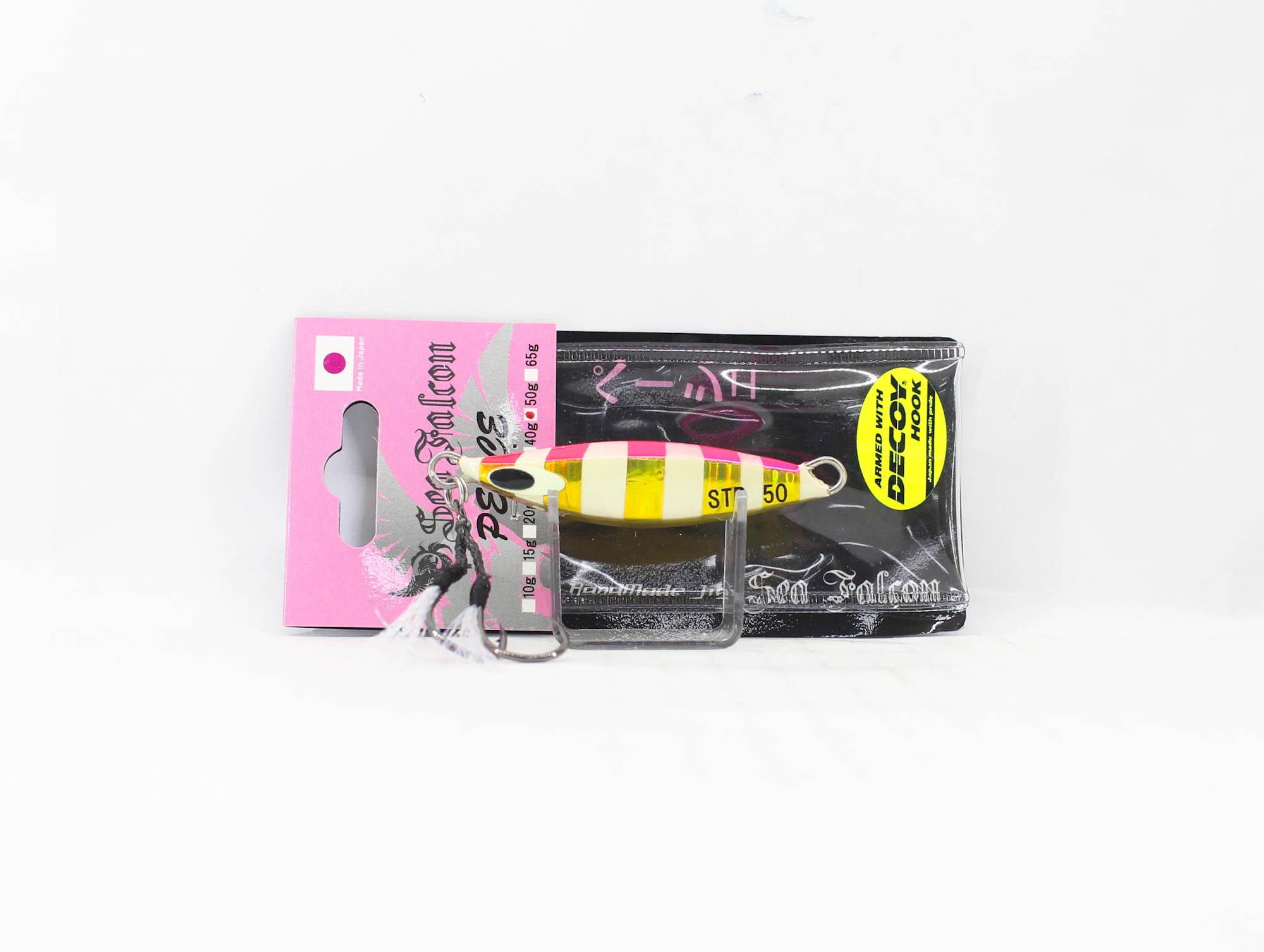 

Sea Falcon Metal Jig Pesce 50 грамм 08 Розовое золото Zebra Glow (2105)
