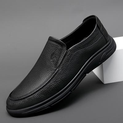 Mode Echtes Leder Herren Freizeitschuhe Luxusmarke Formelle Herren Slipper Fahrmokassins Atmungsaktiv Slipper Herren Bootsschuhe