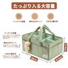REBEAUQ Diaper Storage Large Capacity Diaper Storage Case for Baby Multifunctional Foldable Diaper Storage Baby Storage Box for Toys and Small Baby