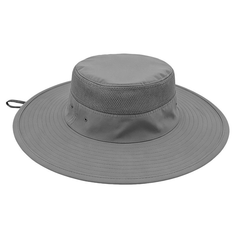 Outdoor Hat Sunscreen Bucket Hat Basin Hat Spring and Summer Men's and Women's Big Edge Hat UV Protection Sun Hat Explosion