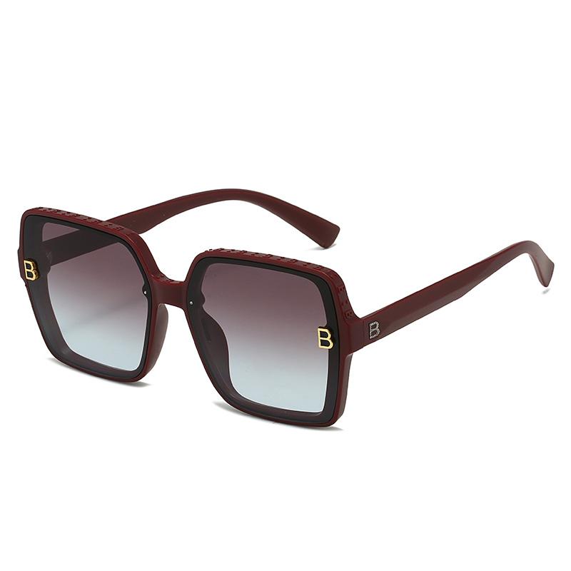 Men Vintage Rectangle Frame Sunglasses Fashion Retro Sun Glasses Luxury Brand Design UV400 Shades Eyewear Women Goggle