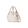 kate spade Dumpling Alphabet Logo Contrast Design Grain Leather Shoulder Crossbody Tote Mini Women's Off-White