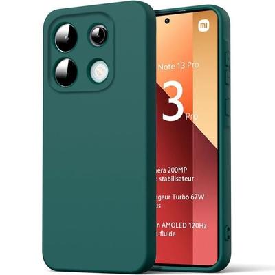 Protective Case - E.F.CONNECTION - For Xiaomi Redmi Note 13 Pro 4G - Flexible - Matte Effect - Night Green