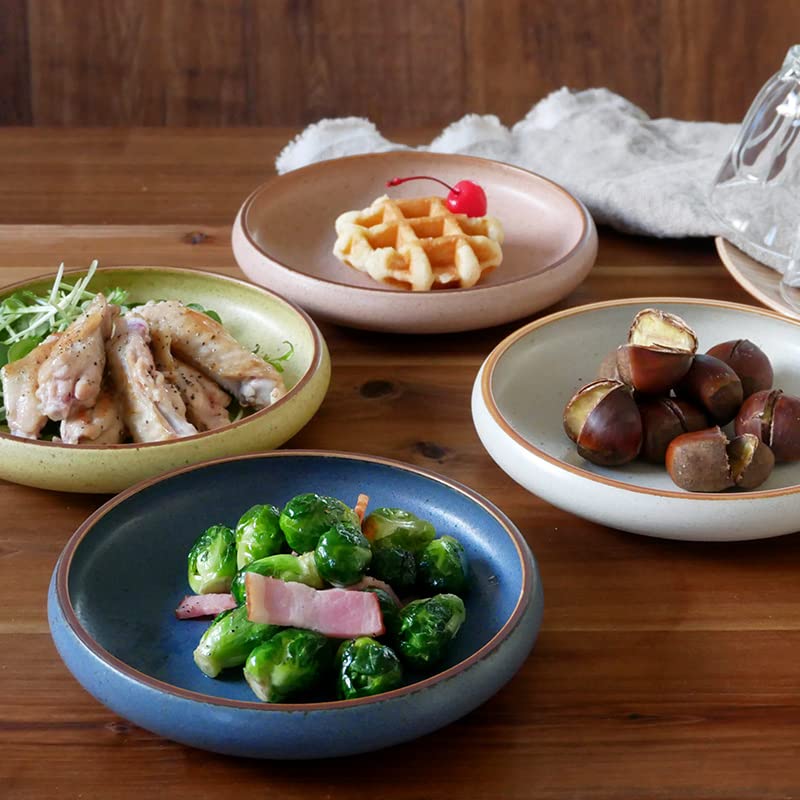 EAST Table Round Bowl 17.5cm Pink Made In Japan Microwave Safe Dishwasher Safe Medium Bowl Simmering Bowl 110-027