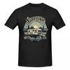 T-shirt Rétro Unisexe Garçons RV Parc de Caravanes Sunnyvale Streetwear Coton Col Rond Unisexe