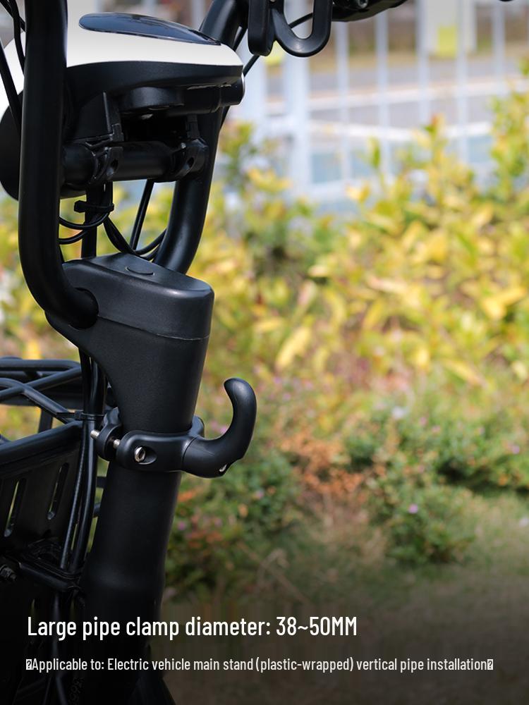 Universal No-Drill Non-Slip Hook for Electric Vehicles, Tricycles, and Motorcycles - Ideal for Helmets and Backpacks