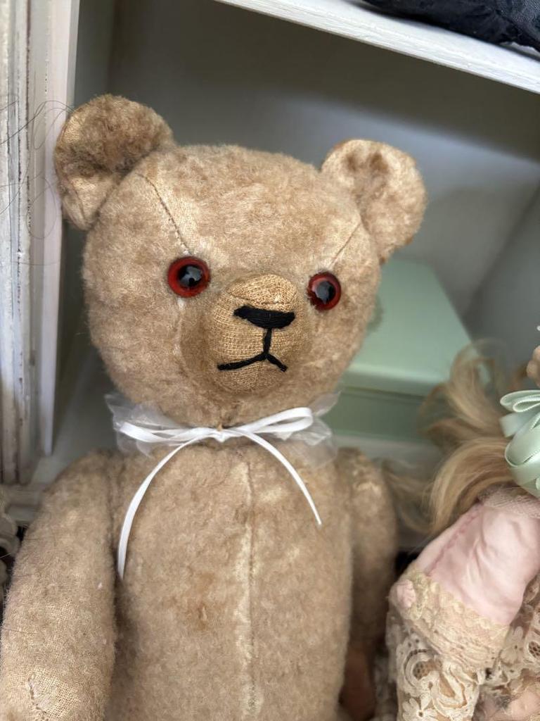 [USED] Antique Teddy Bear Stuffed Toy