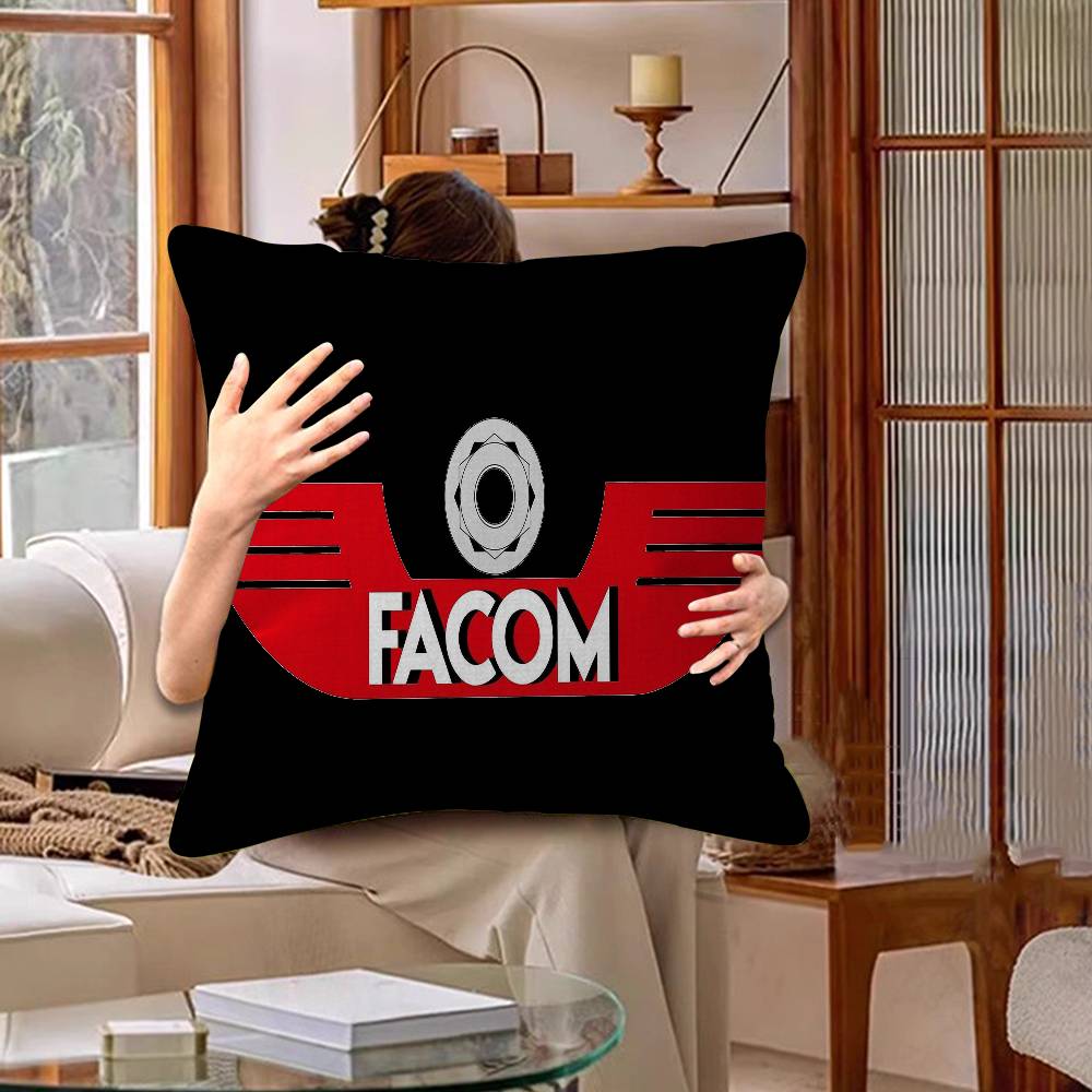 FACOM Logo Pillow Cover Sofa Cushion Cover Home Room Decoration Children Gift