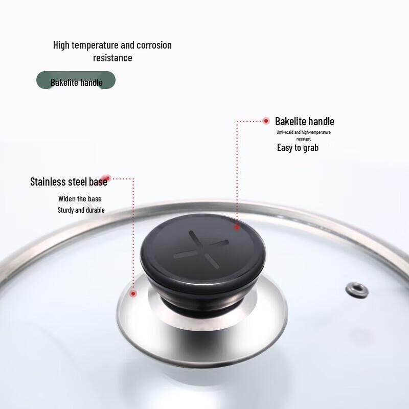 Maxcook Pot Lid Handle & Knob Set (2-Pack)