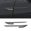 For Kia K5 Optima 2021-2024 Black Titanium Side Fender Air Wing Vent Cover Trim