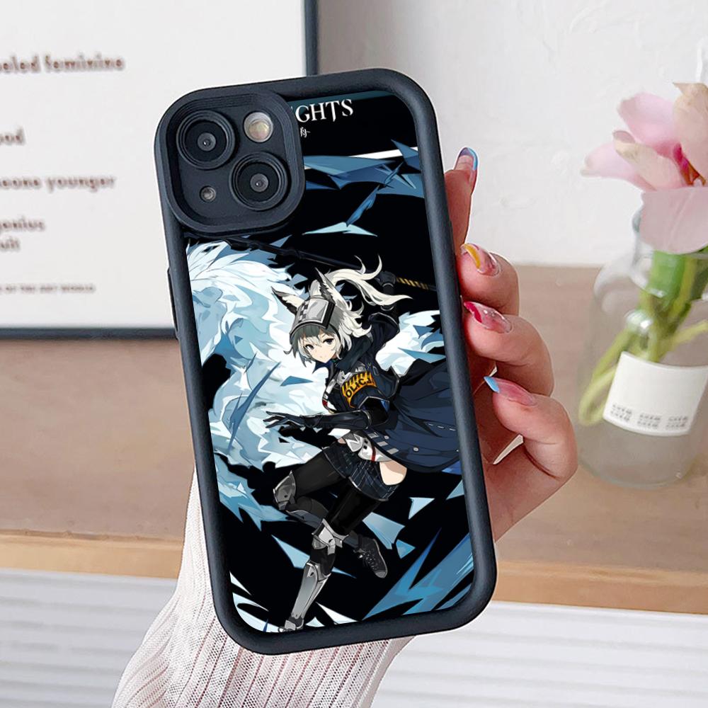 

Arknights Grani Утолщенный ТПУ Чехол для Мобильного Телефона для iPhone 17 16 15 14 13 12 11 Air Pro Max Plus Цветная Крышка iPhone 15 Pro