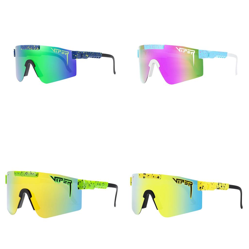 Fashionable Pit Viper Outdoor Sunglasses With Polarized Lenses And Windproof Design For Enthusiasts