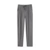 Men’s Plus Size Ice Silk Modal Pajama Pants - Casual, Loose, Long, One Piece