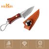 Mini Box Cutter,Stainless Sharp Blade,Exquisite Polished,Keychain Pendant,Hanging Hole,Rust-Resistant,Pocket Cutter Package Opener Cutter with Cover