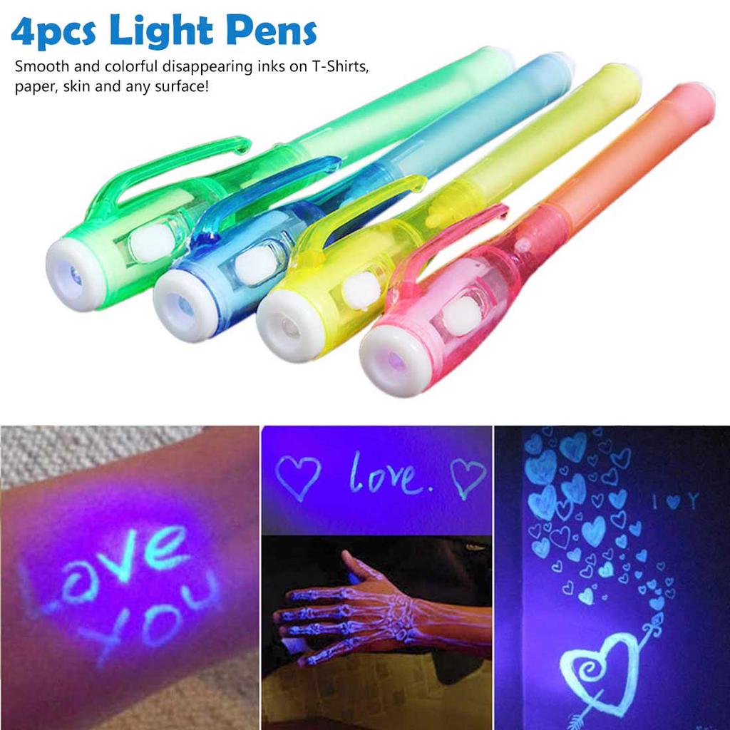 Buy Light In Dark Children Noctilucent pen Writing UV invisible