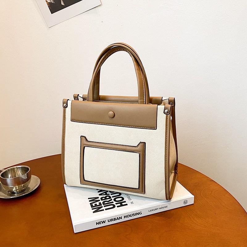 

High-end Work Commuter Handbag Niche Design All-match Large-capacity Single-shoulder Cross-body Bag коричневий