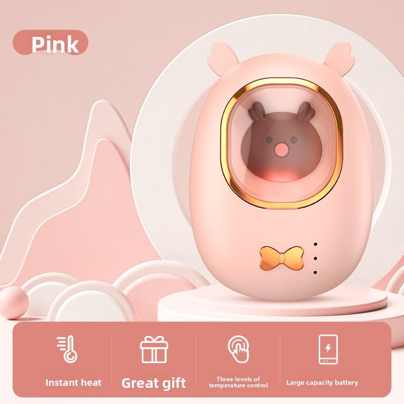Plush Rechargeable Hand Warmer, Hand-held USB Mini Cute Hand Warmer Gift