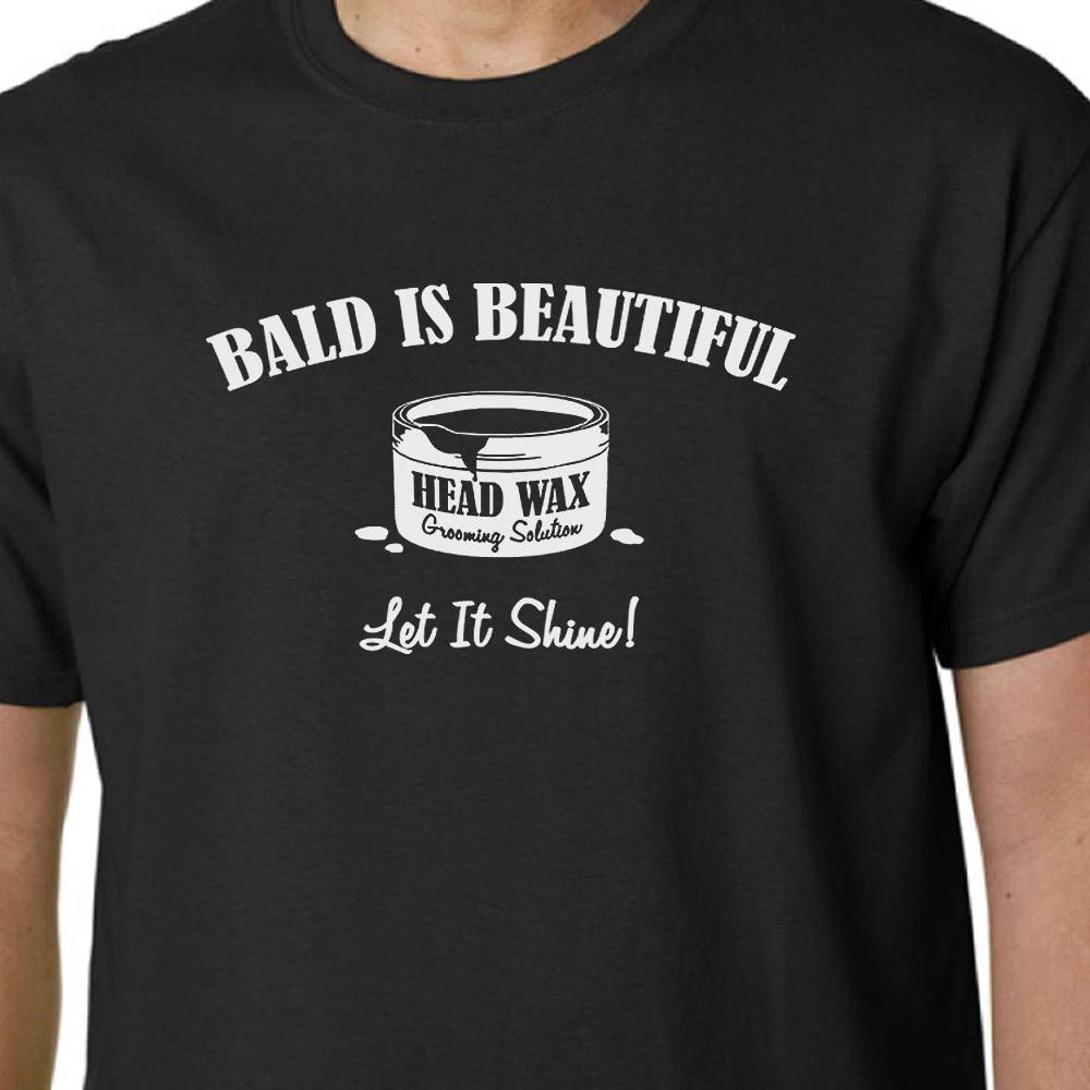 

Bald Is Beautiful t-shirt DAD FATHER GRANDAD FUNNY SLOGAN BIRTHDAY HAIR GEEK L