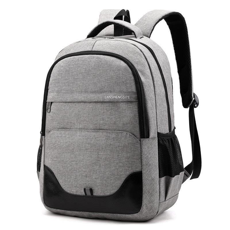 New Large-capacity Computer Backpack, Student Schoolbag, Simple and Fashionable Leisure Travel Backpack