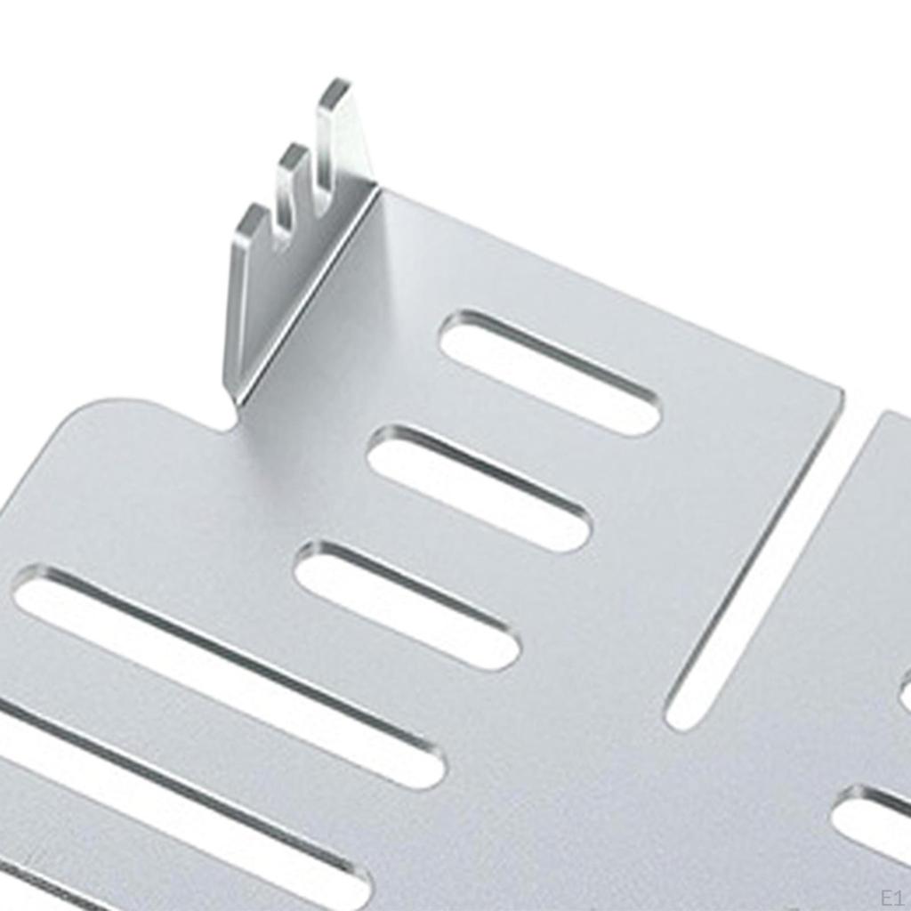 Heat Powered Stoves Fan Mounted Bracket Accessory with Bolts Nuts Fixing Stainless Steel