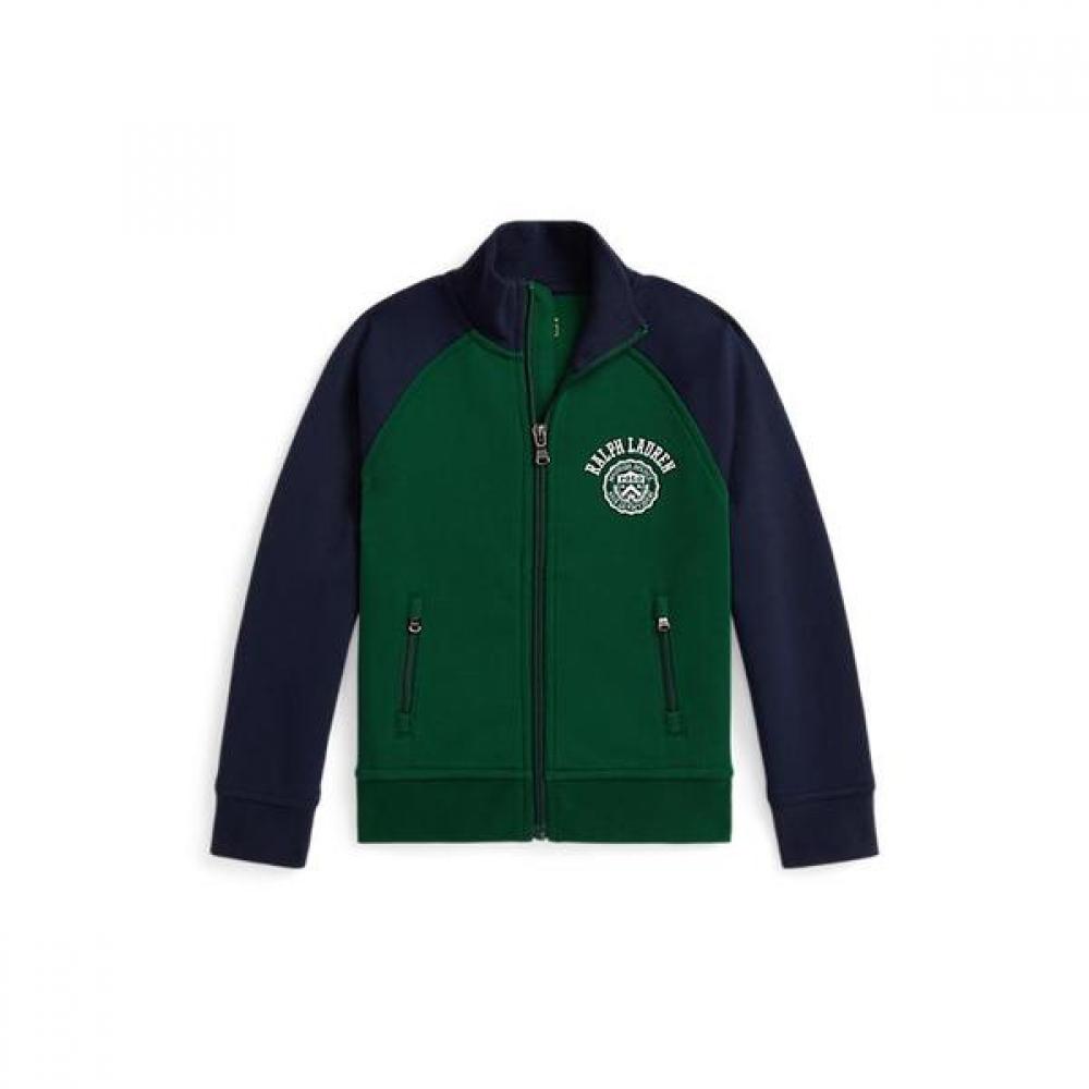 Polo Kids Boys 2 7 Years Logo Crest Double Knit Jacket 2