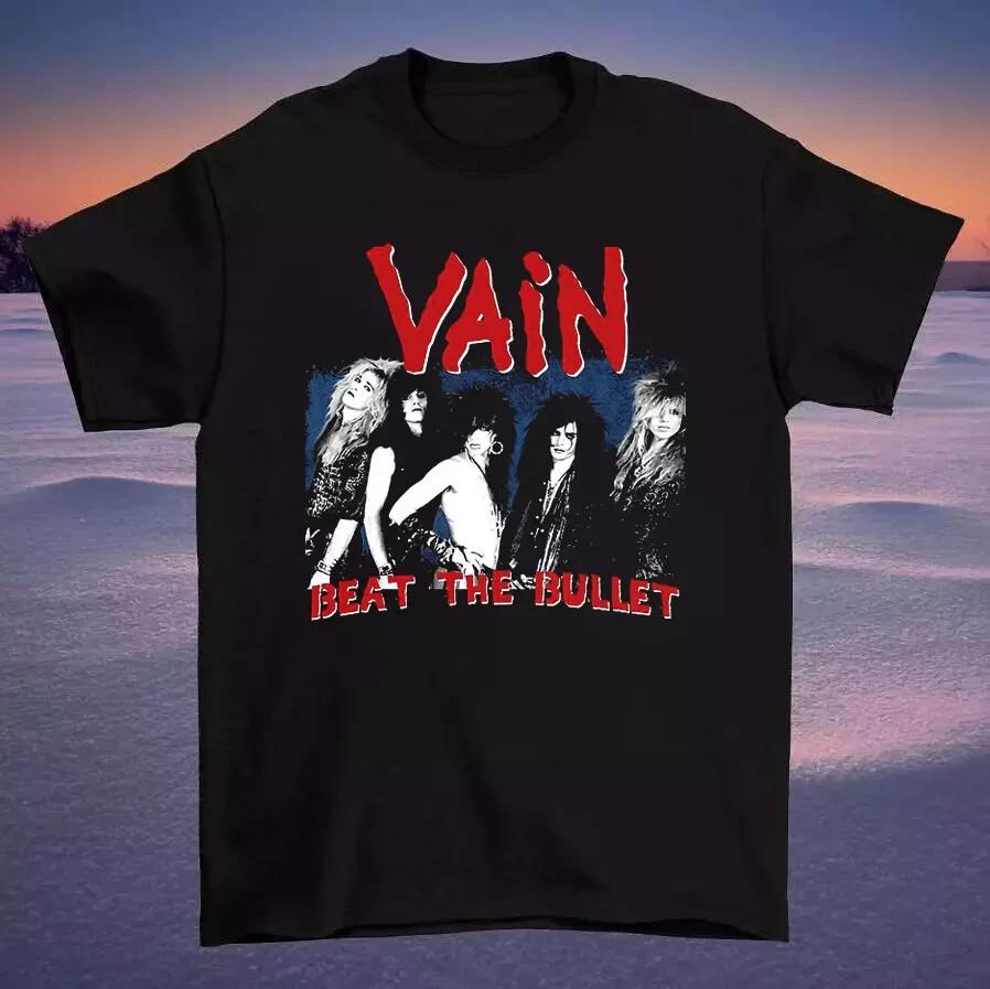Vain Glam Band Beat The Bullet Unisex Adult T-Shirt S To 4XL Unisex T-Shirt L