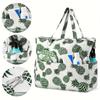 Portable Beach Tote Bag Outdoor Swimming Vacation Essential Waterproof Oxford Large Capacity Lightweight Fitness Gym Storage Bag