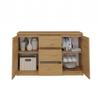 Chest Of Drawers 2D3S 120Cm Artisan Oak Doors Living Room