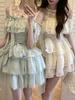 Clean and simple Lolita Suitable for various styles including type of Japanese and Cute and dreamy Perfect for Mori and suitable for and Size