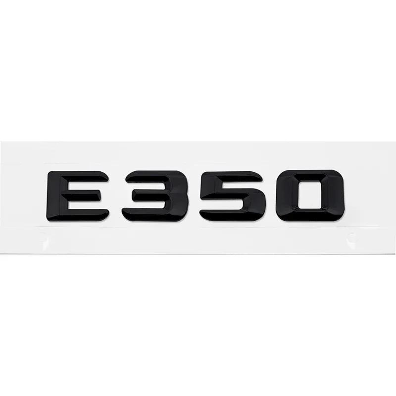 Car Rear Trunk Number Letter Sticker Tail Box Emblem Badge for Mercedes Benz E Class E300 E320 E350 E400 E420 E430 E500 E550 ooo1
