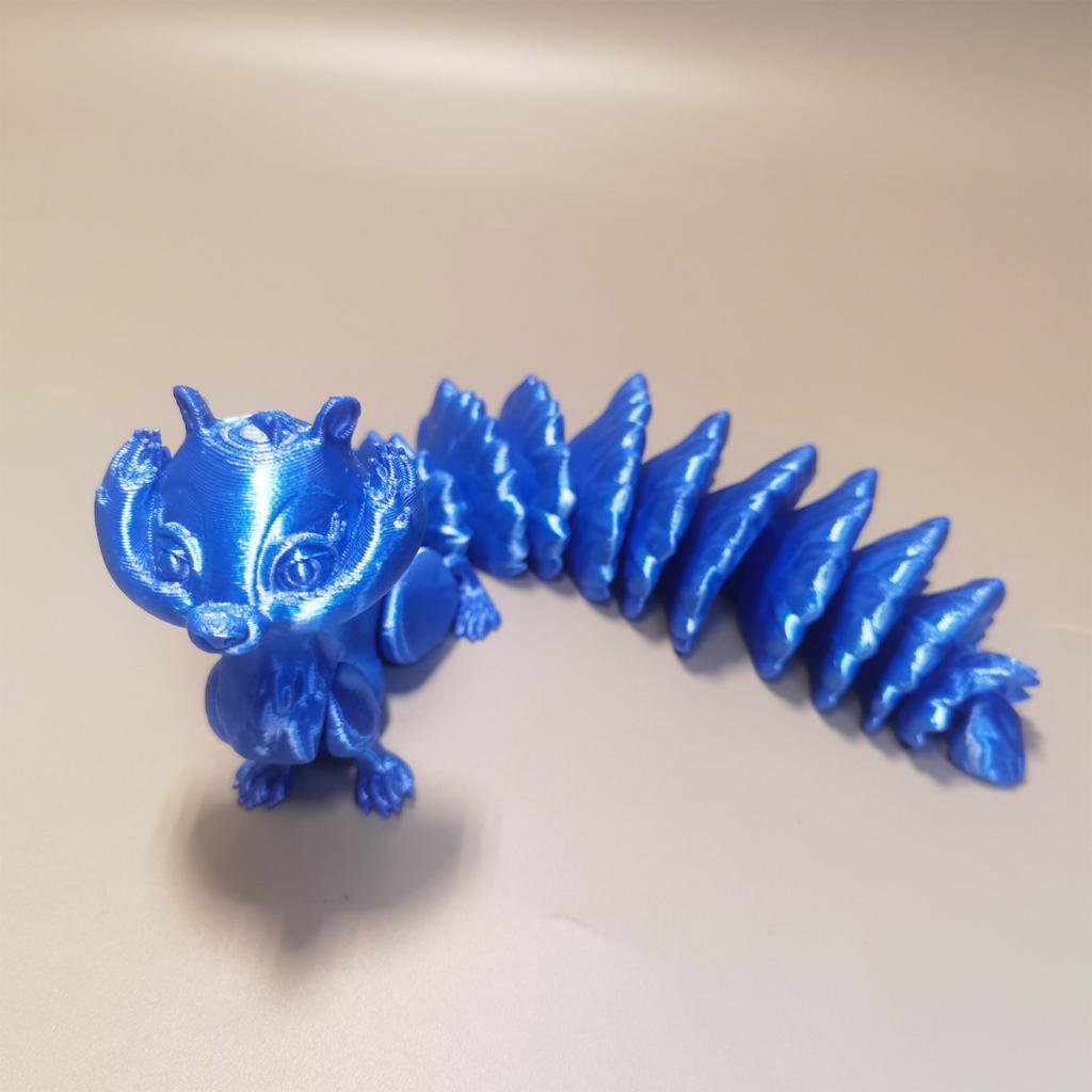3D tištěná pohyblivá hračka, s pohyblivými klouby, 3D tištěná hračka dekorace, úleva od stresu, pohyblivá