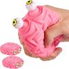 Giocattolo Antistress Flippy Brain Squishy Occhi Che Escono Spremere Fidget Giocattolo Cose Cool Bambini ADHD Autismo Giocattolo per Alleviare Ansia