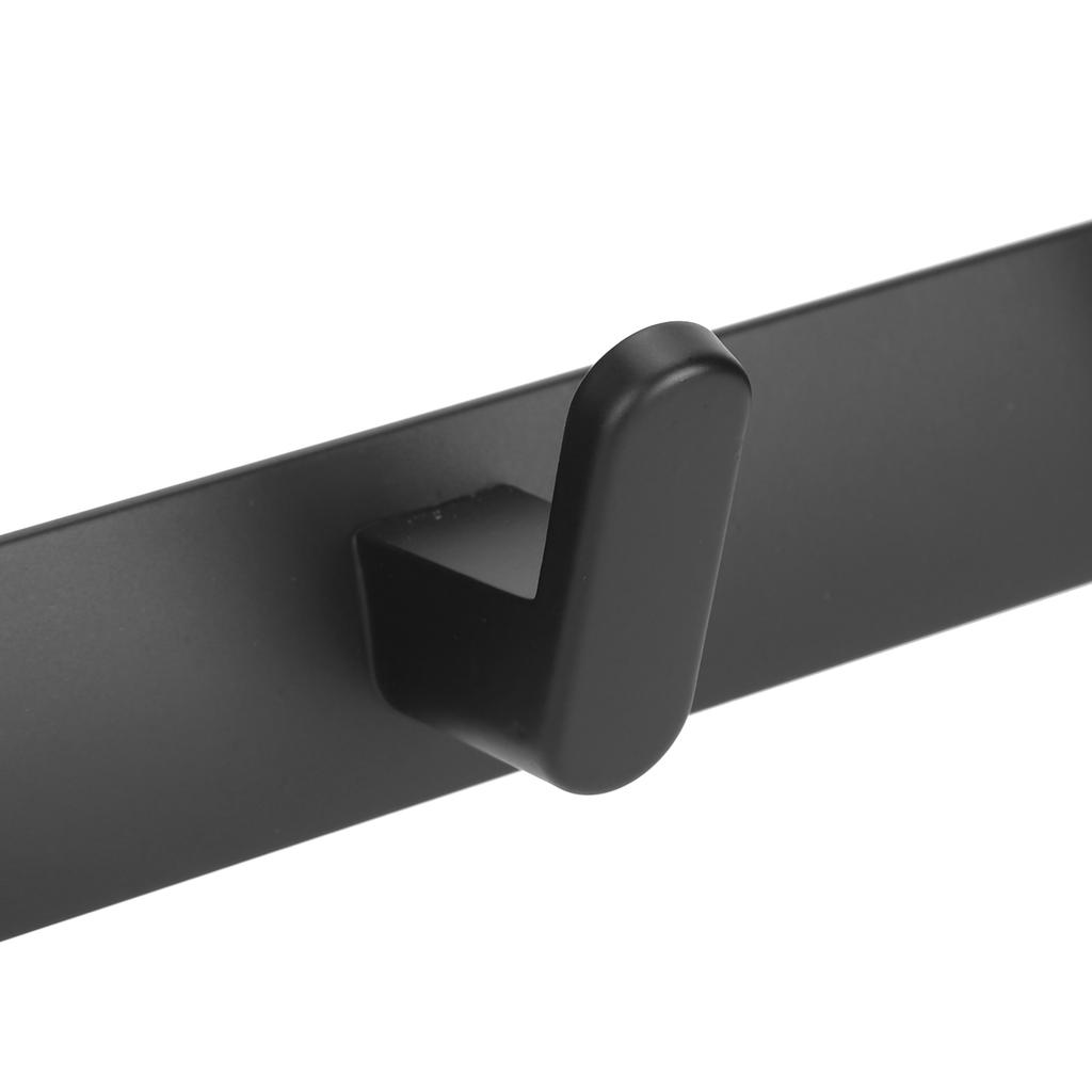 Haczyki na płaszcze ze stopu aluminium Lekki haczyk na płaszcze do montażu na ścianie z 6 haczykami do sypialni łazienki korytarza