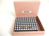 Authentic MIU MIU Rose Leather Madras Bifold Wallet Compact Wallet #a273  Refurbished