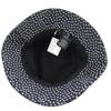 Pristine CHANEL hat Coco Beach Mini CC logo Black White Nylon Women S Used
