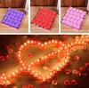 50Pcs/Box Heart-shaped Small Candles Courtship Wedding Birthday Party Candles Light Decoration