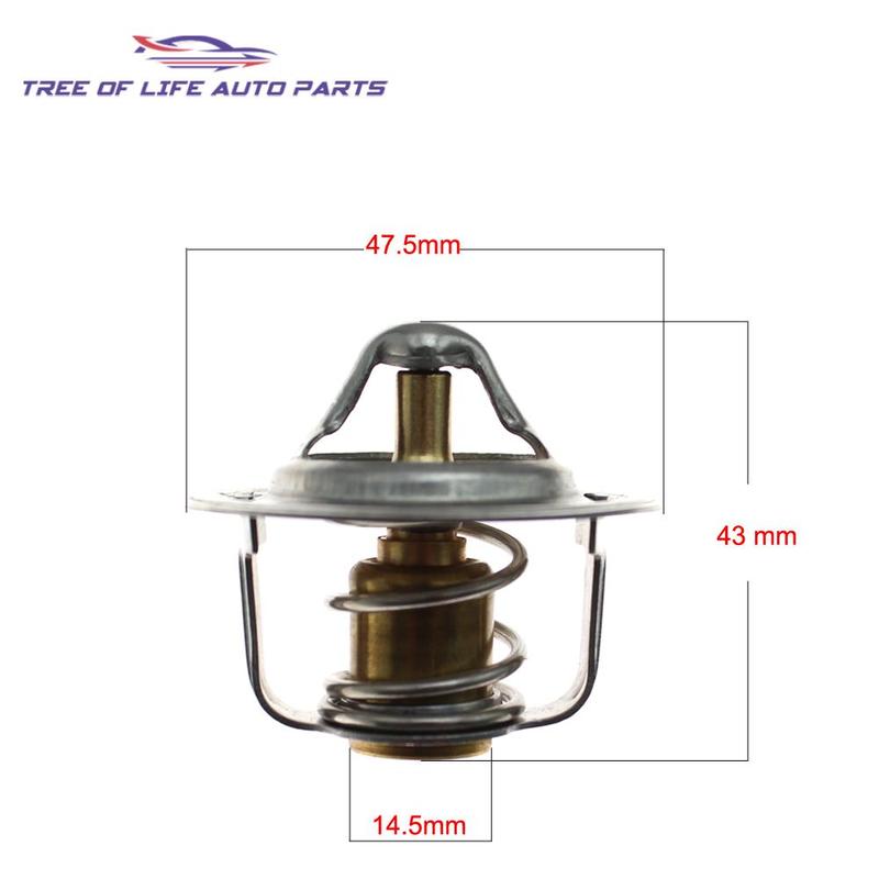 96143939 Engine Coolant Thermostat For GM Chevrolet Aveo Aveo5 Daewoo Lanos Pontiac G3 1.6L 96460002 96407677 15-80783 96282726