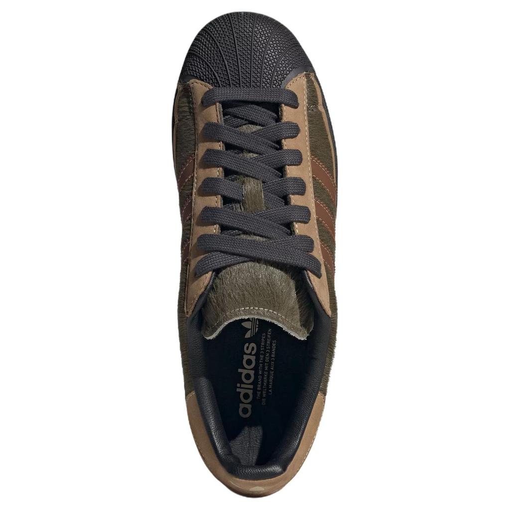 Adidas Originals Superstar 2 MG Comfortable Classic Sneakers Unisex Sneakers Brown Green HP7187