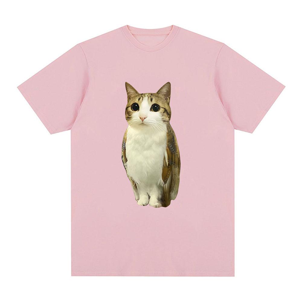 2026 Funny Cat Owl Funny Meowl Meme Brainrot Graphic Tshirts Unisex Unisex Clothes Fashion Short Sleeves T Shirts Y2k Ins Summer